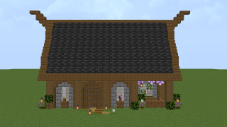 image of Spruce House by P4blx Minecraft litematic